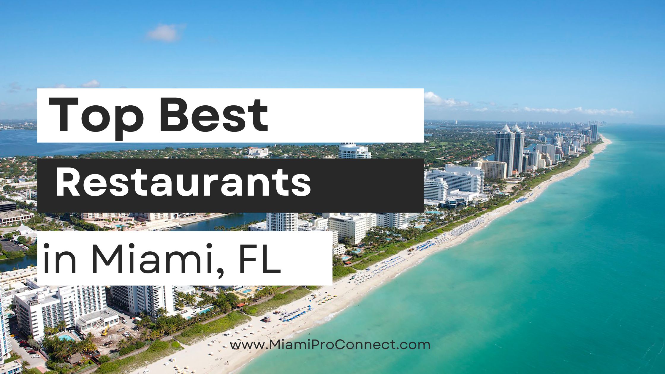 Exploring the Culinary Wonders: Best Restaurants in Miami FL